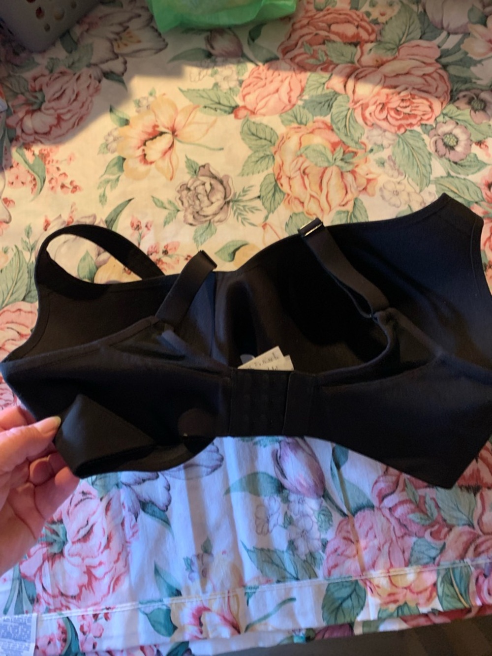 Athleta Women’s Wireless Black T-Shirt Bra - Smooth Support Size 36 DD - Picture 5 of 7